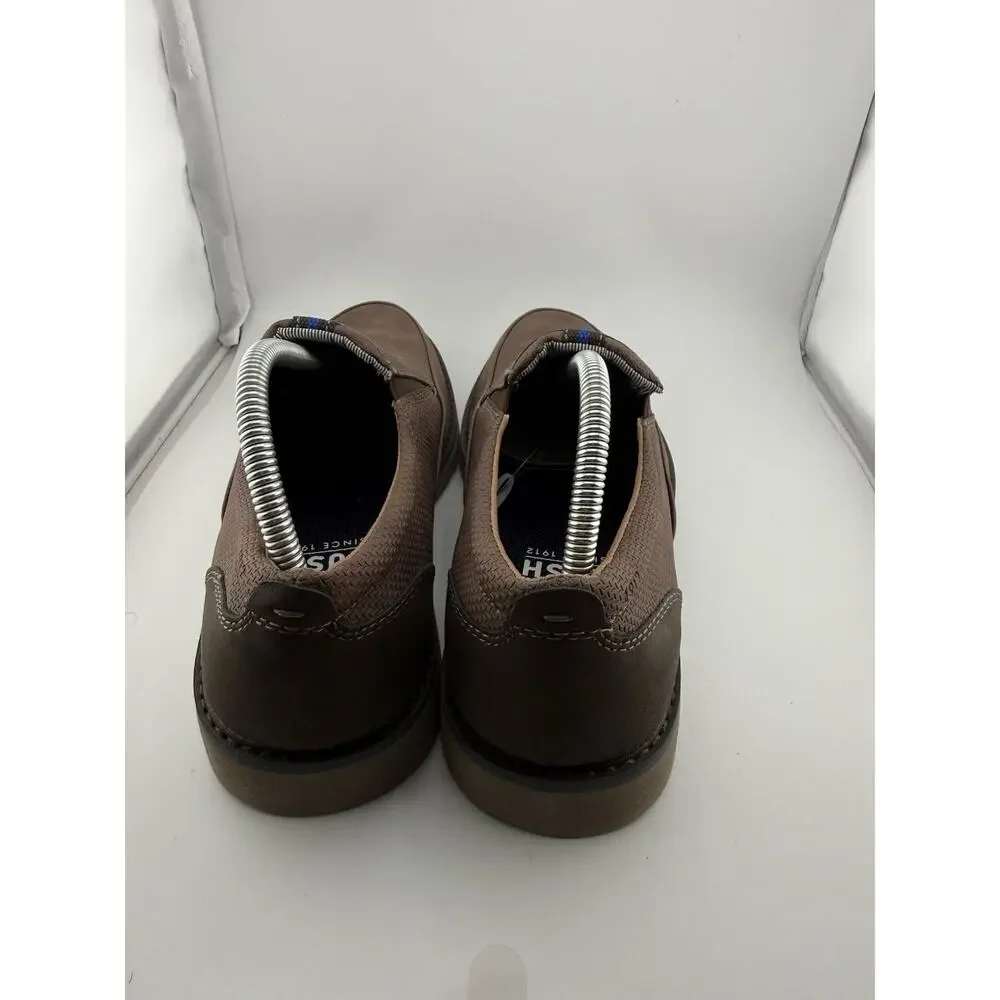 NWOB Dunn Bush Shoes Conway Slip On Loafers Brown 81246-20 Size 9.5